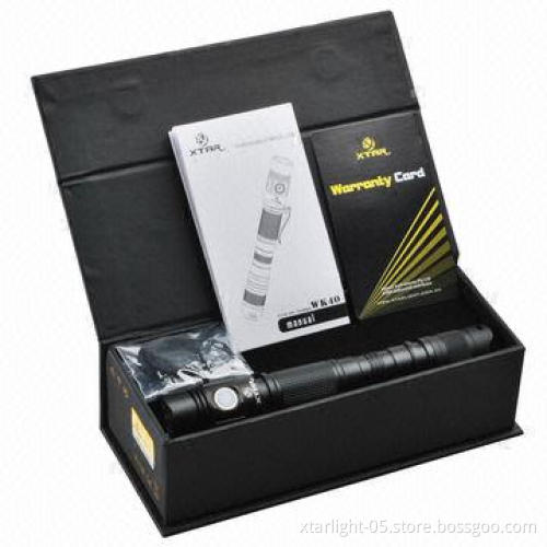 LED Flashlight, Wk40 Sirius AA2, 70M Maximum Range